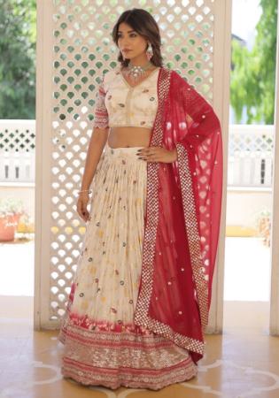 Picture of Resplendent Georgette Sea Shell Lehenga Choli