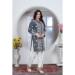 Picture of Radiant Rayon Dark Slate Grey Kurtis & Tunic