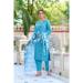 Picture of Chiffon Light Sea Green Readymade Salwar Kameez