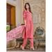 Picture of Chiffon Pale Violet Red Readymade Salwar Kameez