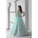 Picture of Georgette & Organza Light Steel Blue Lehenga Choli