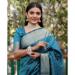 Picture of Appealing Silk Dark Slate Blue Saree