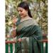 Picture of Taking Silk Dark Olive Green Saree