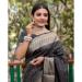 Picture of Pretty Silk Black Saree