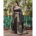 Picture of Pretty Silk Black Saree