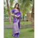 Picture of Beautiful Silk Midnight Blue Saree