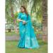 Picture of Pleasing Silk Light Sea Green Saree