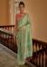 Picture of Enticing Chiffon Dark Sea Green Saree