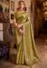 Picture of Statuesque Silk Sea Green Saree