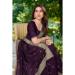 Picture of Grand Georgette Purple Saree