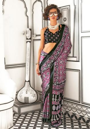 Picture of Appealing Crepe & Satin Grey Saree