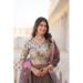 Picture of Fascinating Georgette Burly Wood Lehenga Choli