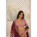 Picture of Pleasing Georgette Rosy Brown Lehenga Choli