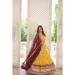 Picture of Statuesque Georgette Yellow Lehenga Choli