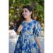 Picture of Fascinating Rayon Steel Blue Kurtis & Tunic