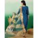 Picture of Silk Midnight Blue Straight Cut Salwar Kameez