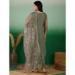 Picture of Fine Silk Sea Green Straight Cut Salwar Kameez