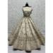 Picture of Classy Silk Beige Lehenga Choli