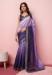 Picture of Superb Organza Purple Saree