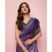 Picture of Superb Organza Purple Saree