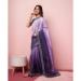 Picture of Superb Organza Purple Saree