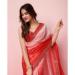 Picture of Splendid Organza Fire Brick Saree