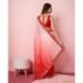 Picture of Splendid Organza Fire Brick Saree