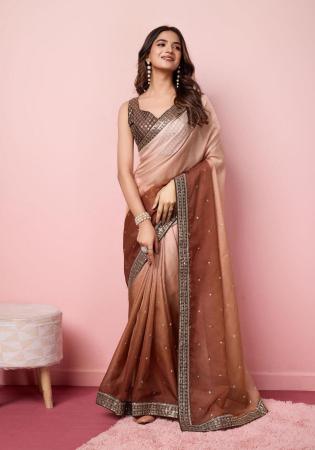 Picture of Magnificent Organza Sienna Saree