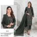 Picture of Georgette Dark Slate Grey Straight Cut Salwar Kameez