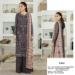 Picture of Georgette Dim Gray Straight Cut Salwar Kameez