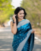 Picture of Nice Silk Teal Saree