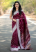 Picture of Bewitching Silk Maroon Saree