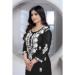 Picture of Superb Rayon Black Kurtis & Tunic