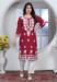 Picture of Sightly Rayon Fire Brick Kurtis & Tunic