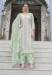 Picture of Georgette Dark Sea Green Readymade Salwar Kameez