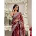 Picture of Shapely Chiffon Maroon Saree