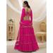 Picture of Comely Georgette Deep Pink Lehenga Choli