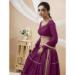 Picture of Alluring Georgette Purple Lehenga Choli