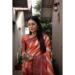 Picture of Bewitching Silk Chocolate Saree