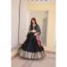 Picture of Sublime Chiffon Black Lehenga Choli