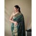 Picture of Alluring Silk Sea Green Saree