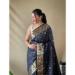 Picture of Resplendent Silk Black Saree