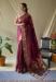 Picture of Fascinating Silk Maroon Saree