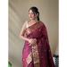 Picture of Fascinating Silk Maroon Saree