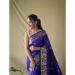 Picture of Taking Silk Midnight Blue Saree