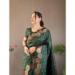 Picture of Comely Silk Sea Green Saree