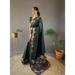 Picture of Comely Silk Sea Green Saree