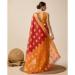 Picture of Stunning Cotton Fire Brick Saree