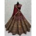 Picture of Superb Georgette Maroon Lehenga Choli