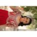 Picture of Sightly Georgette Dark Red Readymade Gown